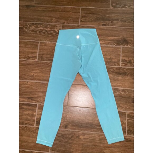 Lululemon Align High-Rise Pant 25" Blue Green Color size 6 - Picture 4 of 6